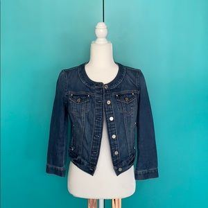 White House Black Market Jean jacket